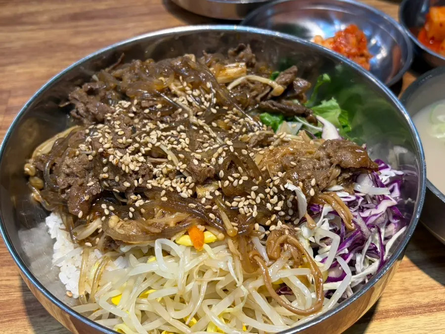 모락모락설렁탕 안산성포본점 점심 상차림