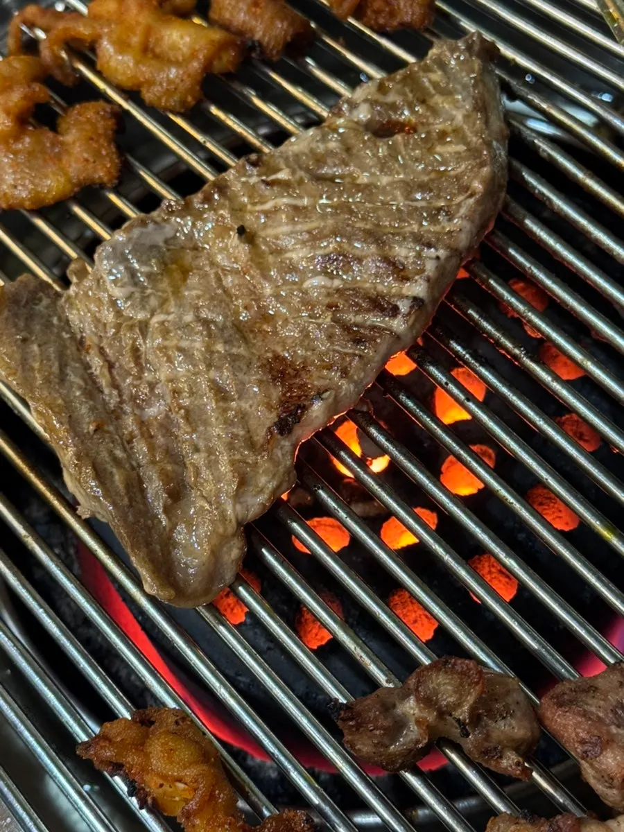 Marinated Korean pork ribs
