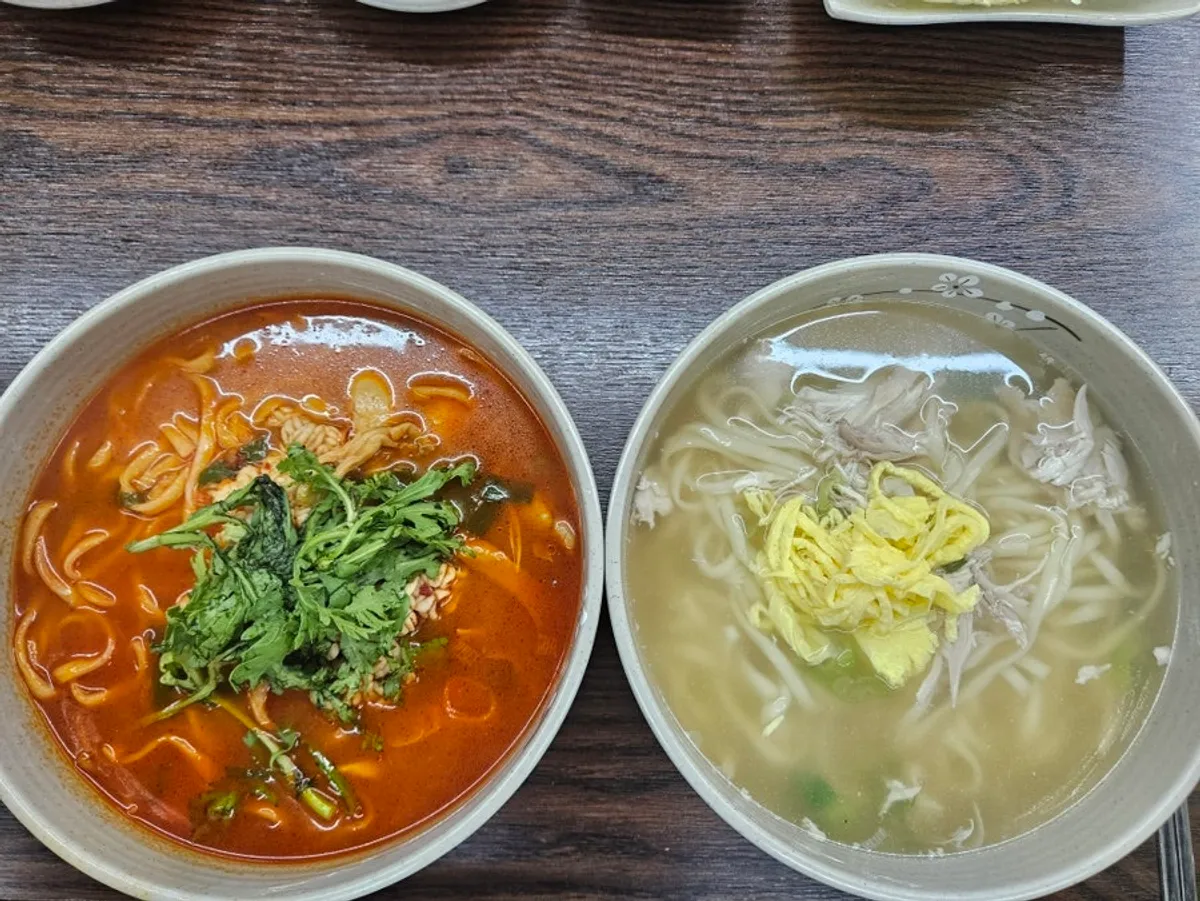 토담옥 알곤이칼국수 방문 식사