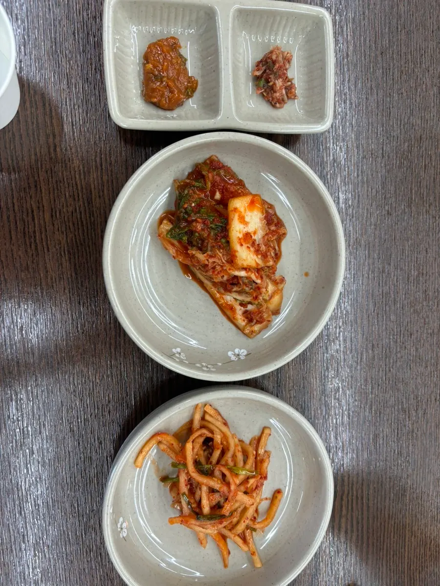 칼국수와 보쌈 2인세트 상차림