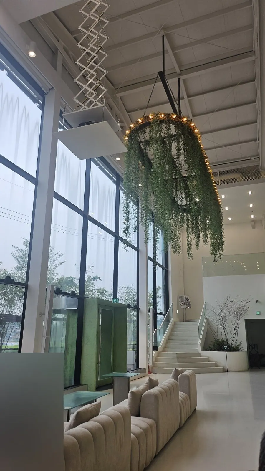 Interior view of Chat Baker café inside 512 Square