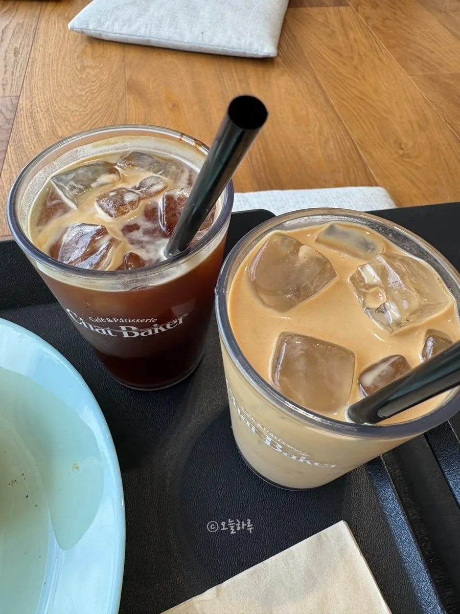 아메리카노와 카페라떼 주문