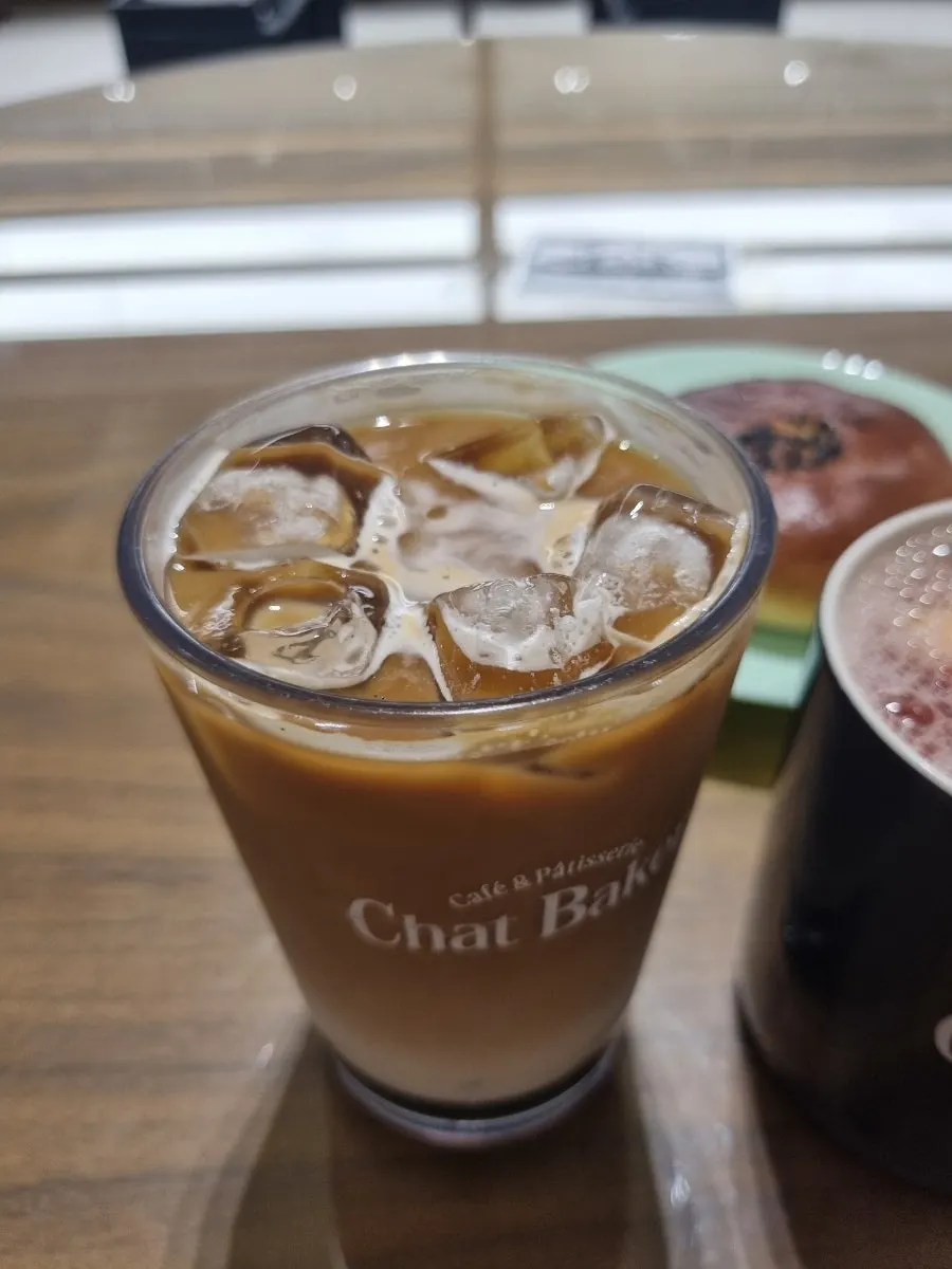 Một miếng bánh kem xoài