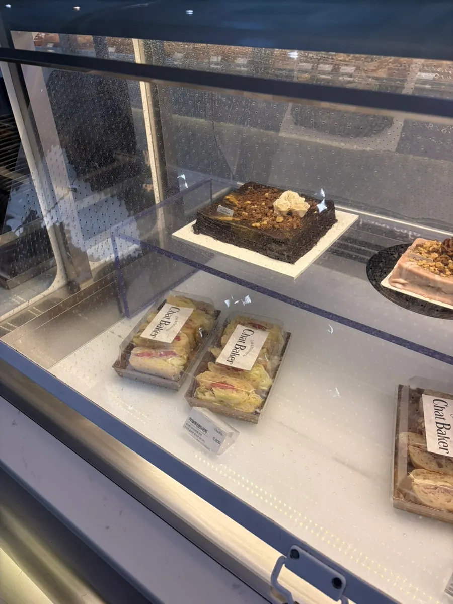Sandwiches on display as part of the brunch menu