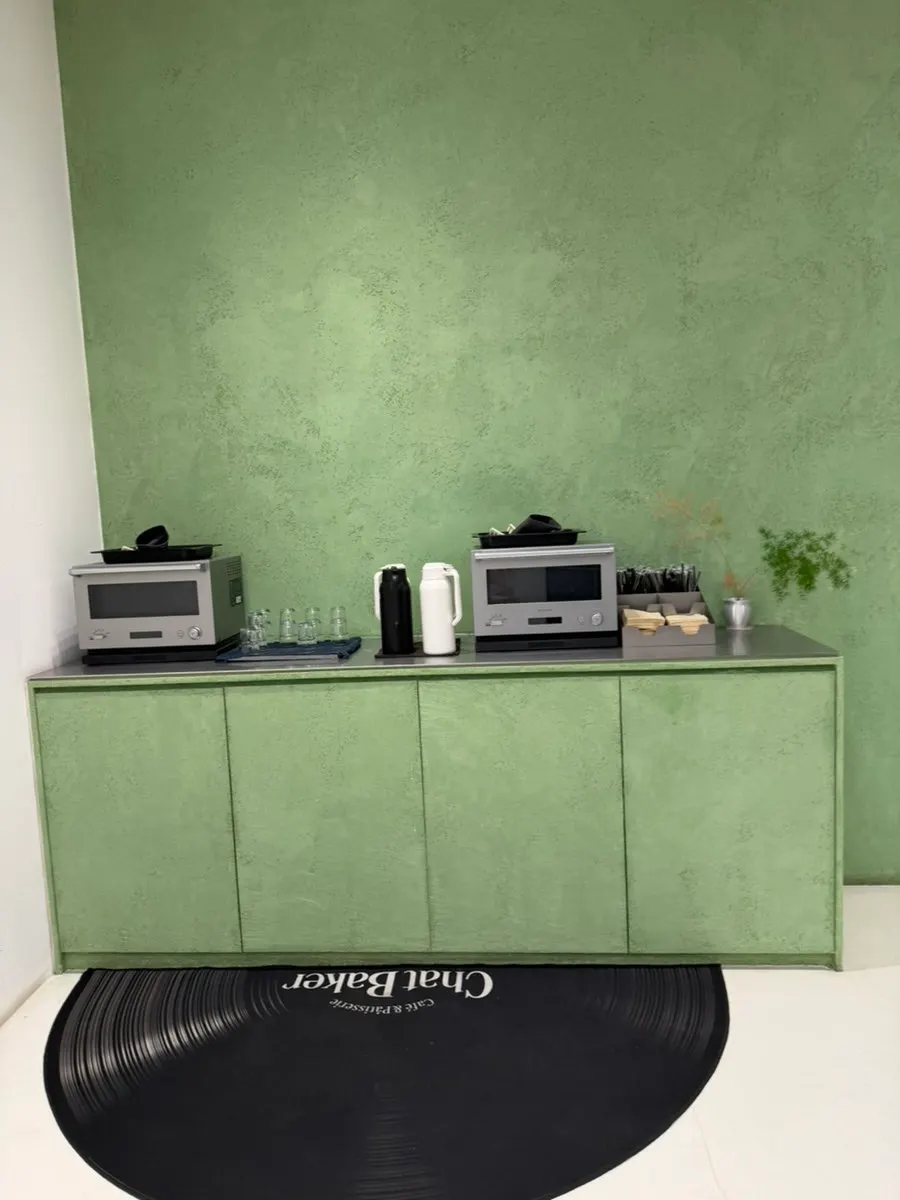 LP display space at Chat Baker