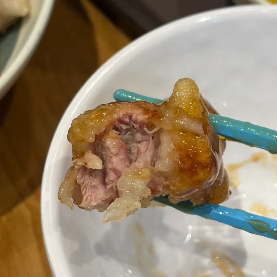Sticky rice tangsuyuk coated in sweet and sour sauce