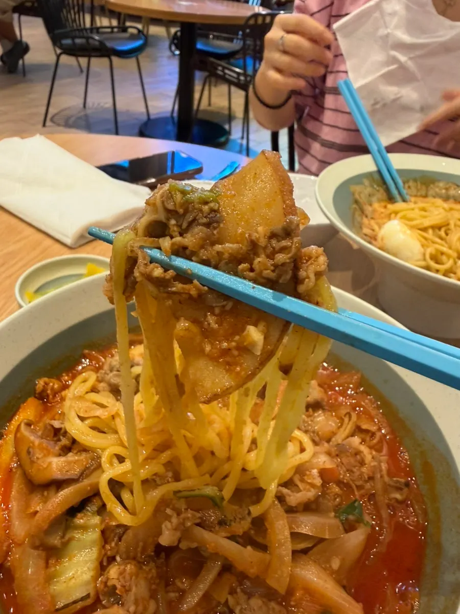 소고기와 해산물이 든 짬뽕
