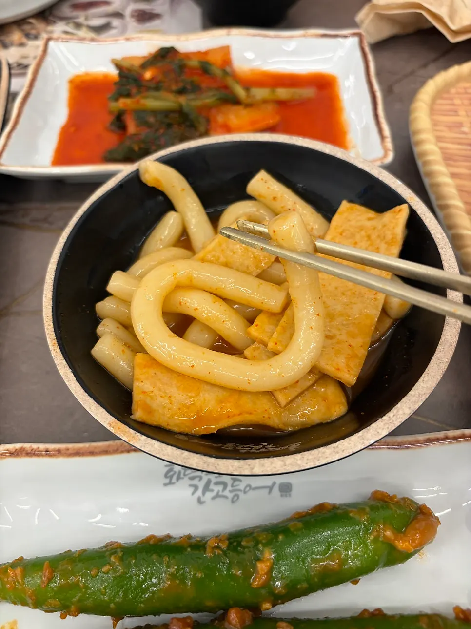 입가심으로 먹은 셀프바 떡볶이