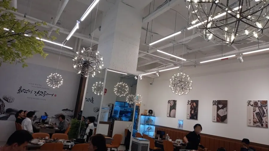 Kitchen at Hwaddeugeuro Gan Godeungeo Bisan Branch