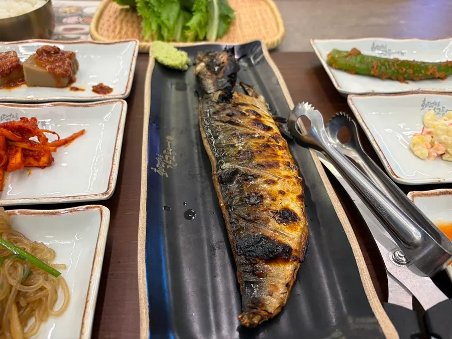 추가로 담아온 반찬