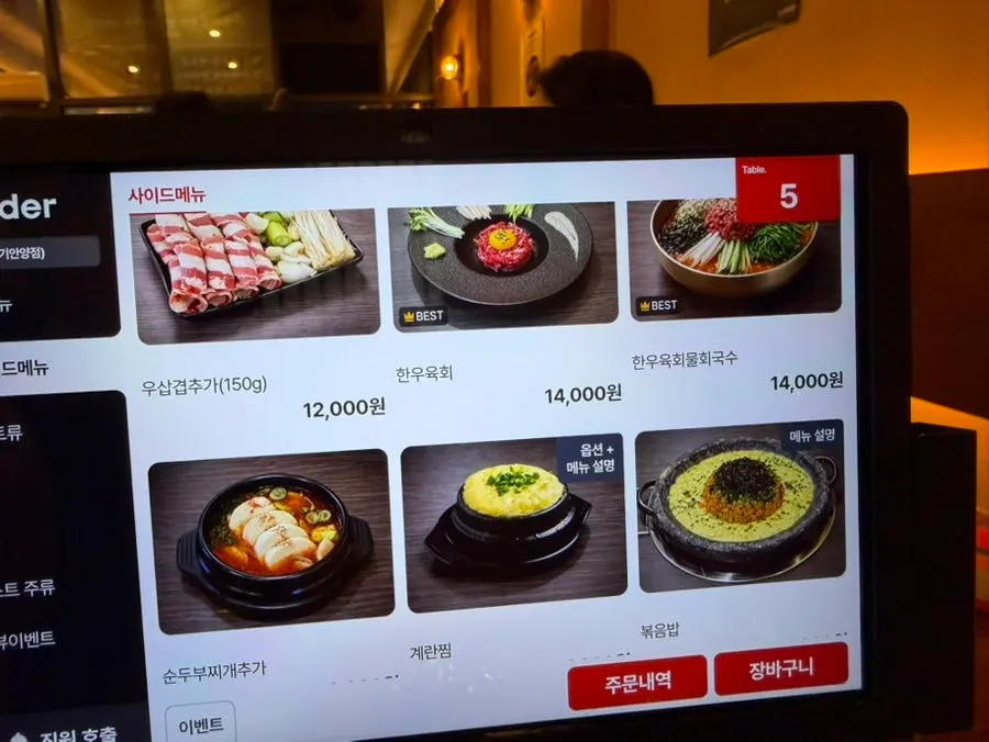 Menu information for the assorted grill at Ilmigop
