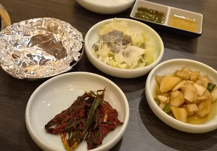 일미곱 기본 밑반찬 샐러드