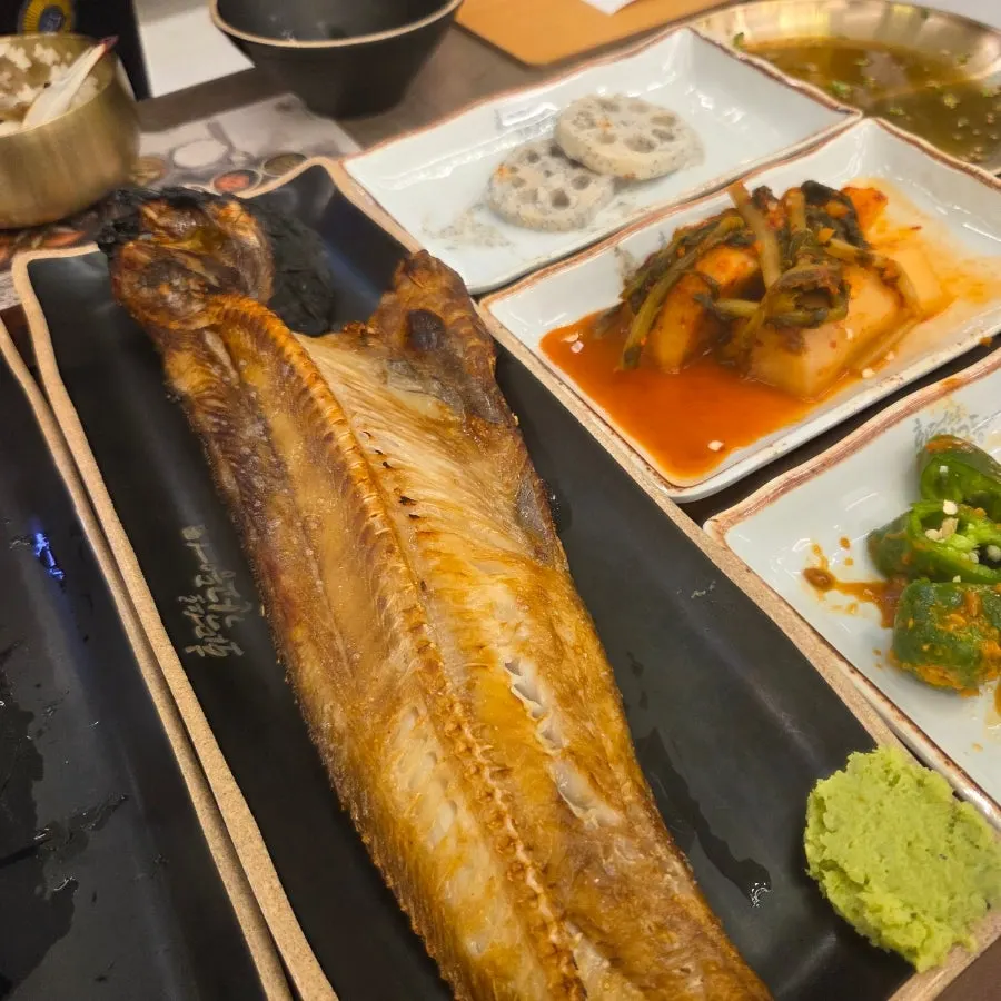 Atka mackerel grilled in a 500℃ oven