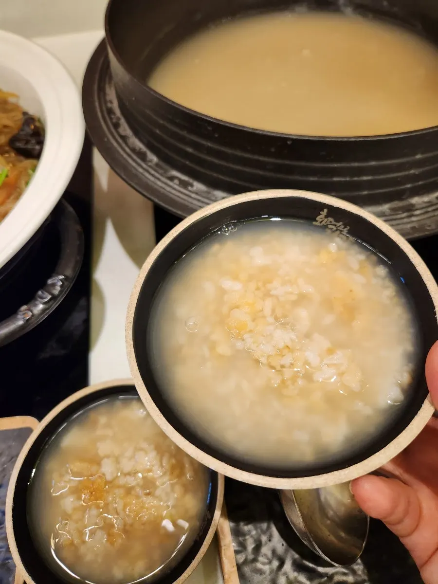 明太子と白子が入ったアルタンのスープ