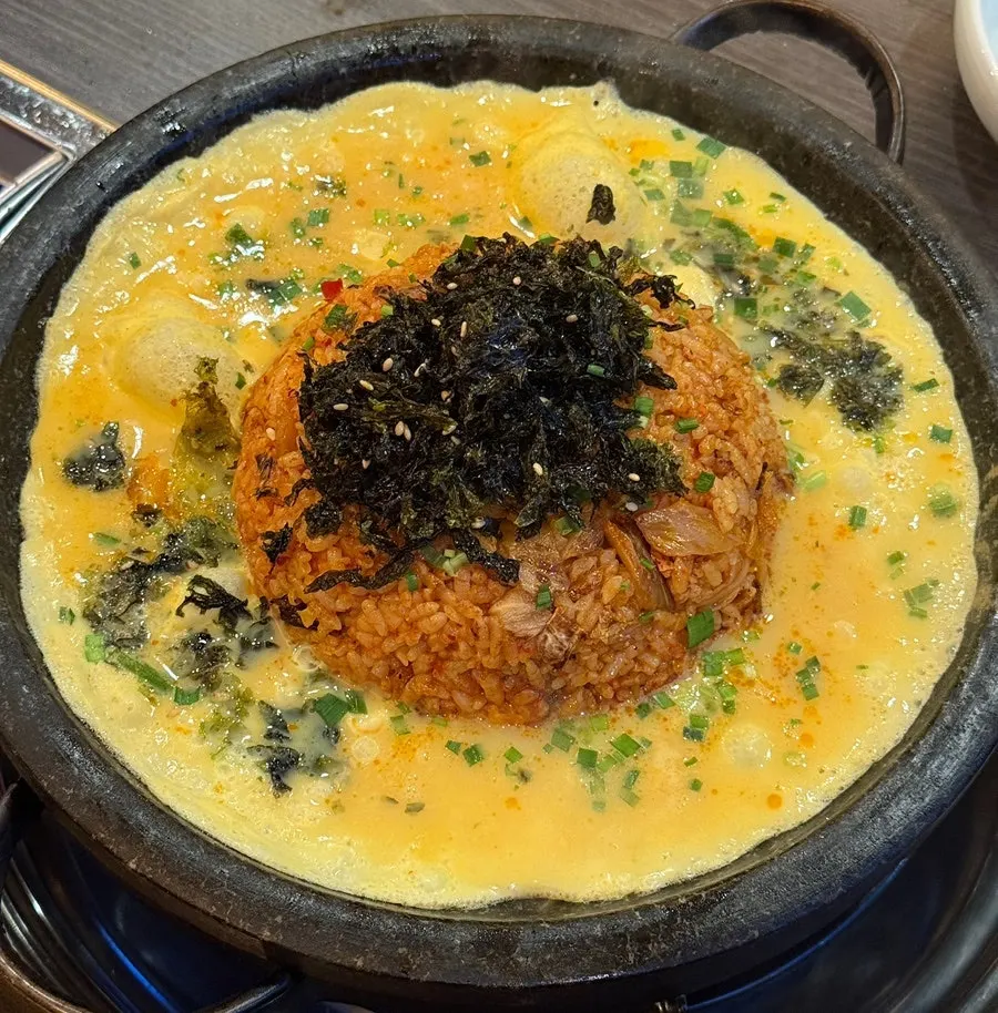搭配鸡蛋的炒饭