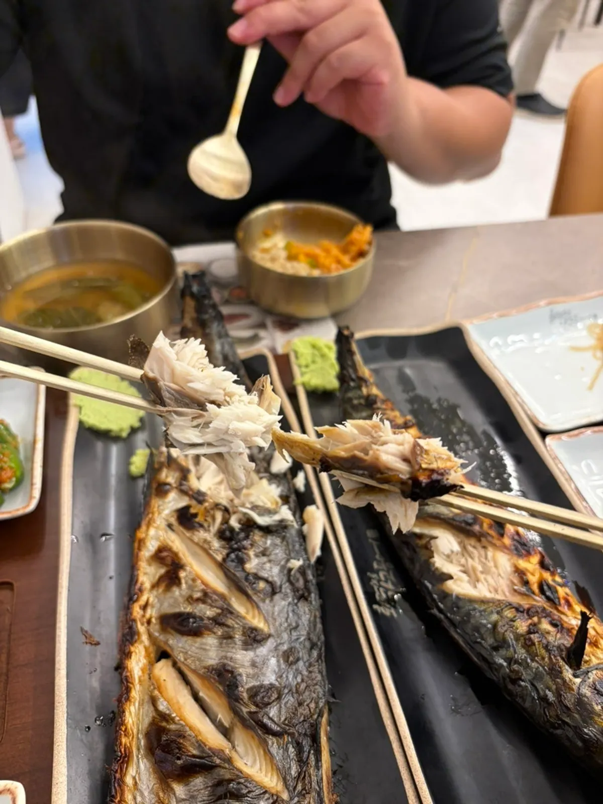 고등어보다 큼직한 화덕 삼치구이