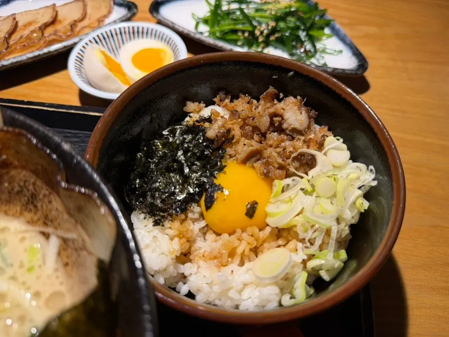The extra Chashu Set plate