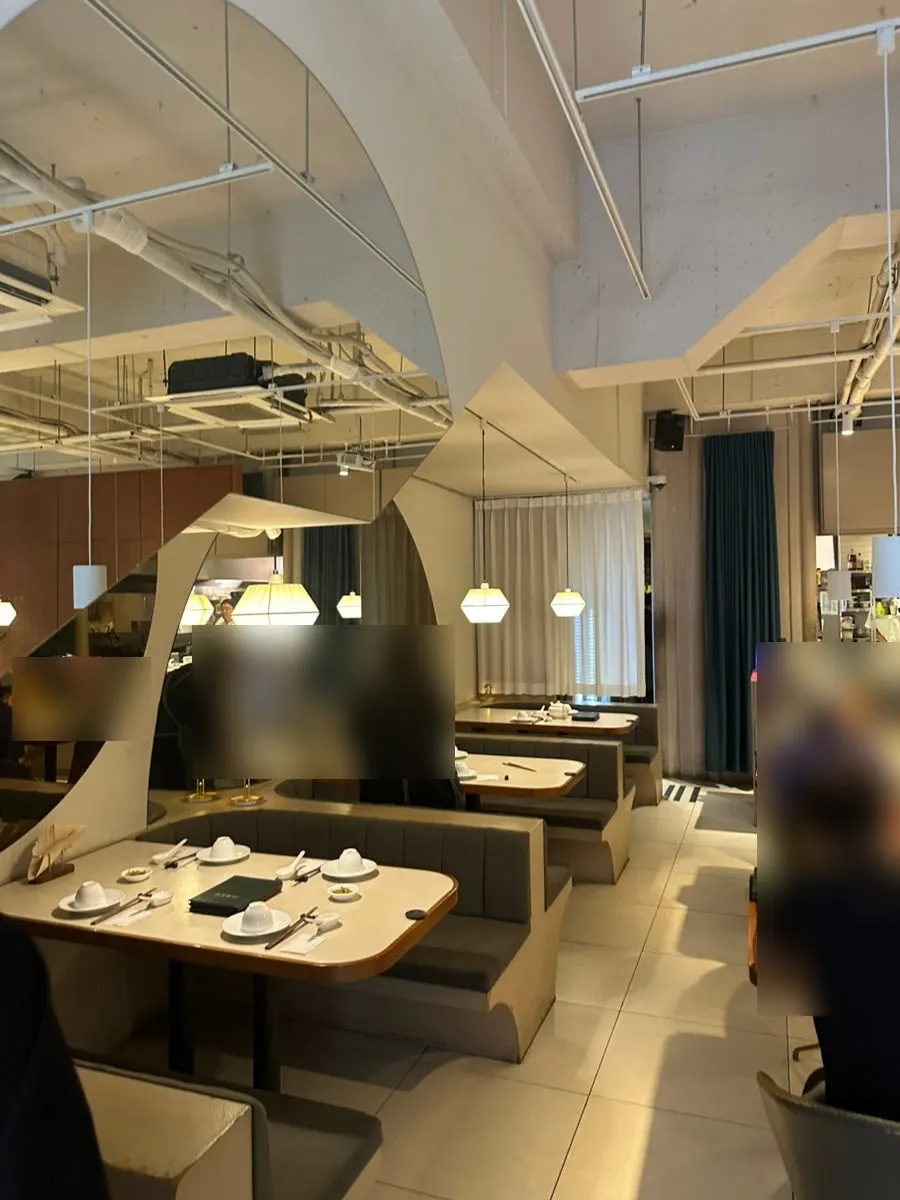 고급스러운 보보식당 압구정 인테리어