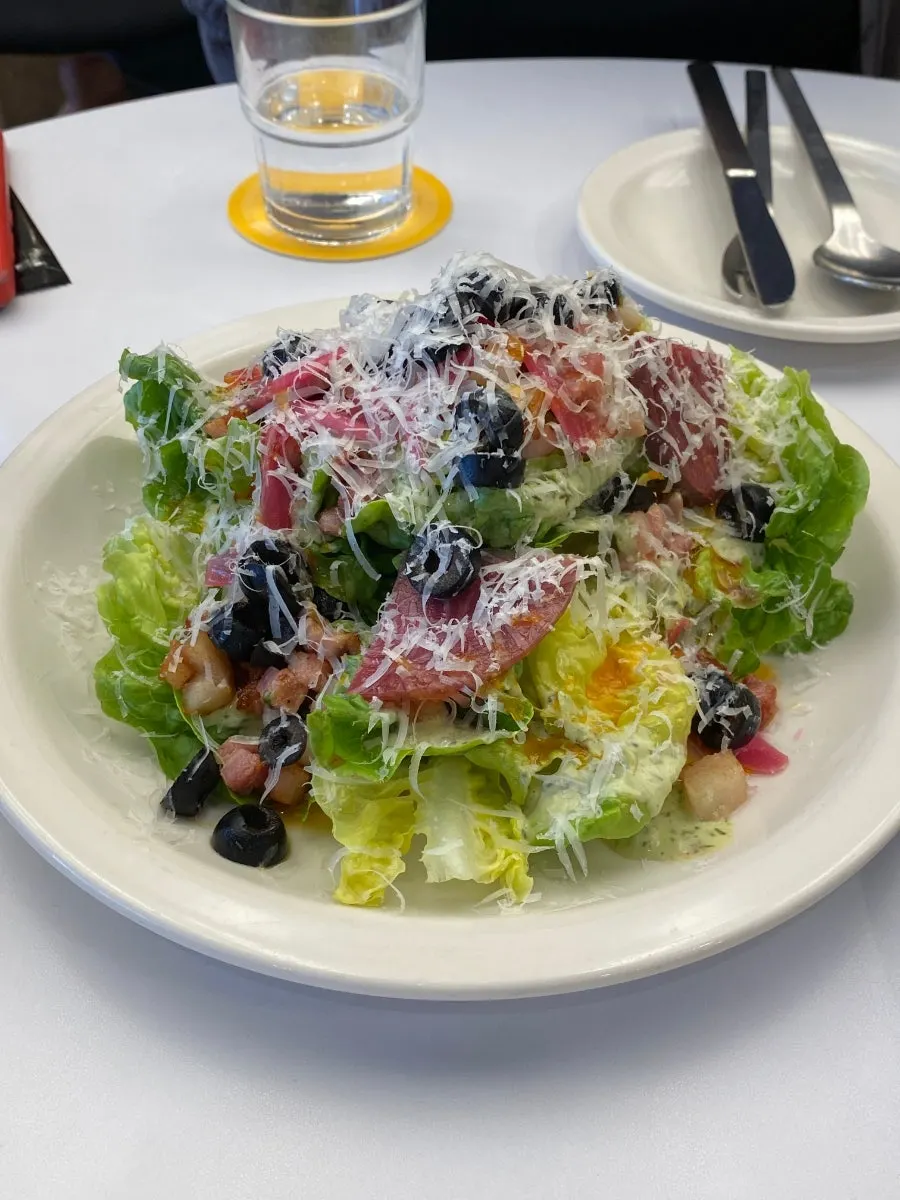 Nearly empty plate