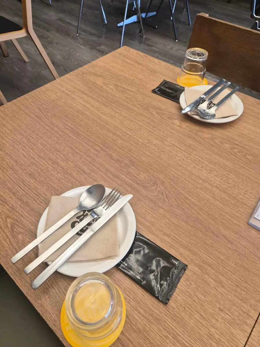 Table QR code ordering information