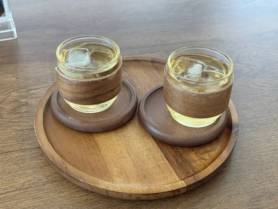 Tea served before the treatment