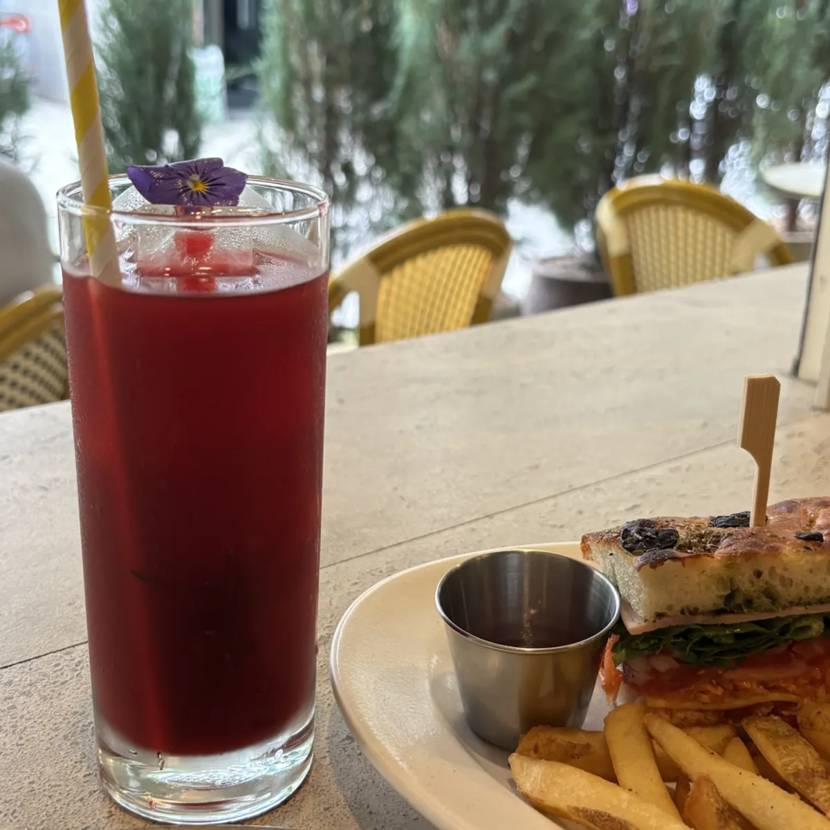 A glass of ABC juice served with brunch