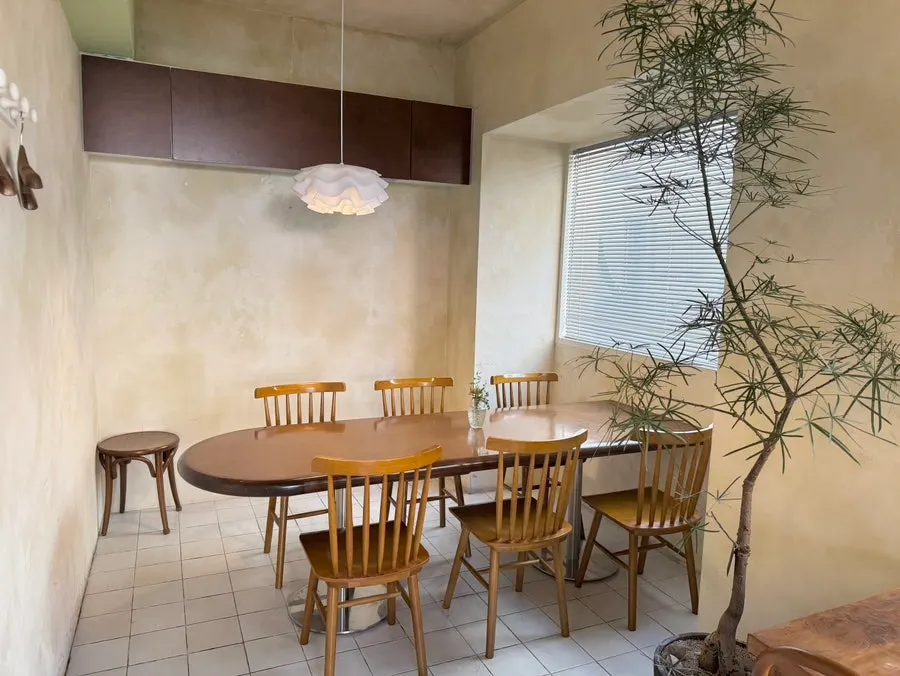 Window seats good for solo dining and dates