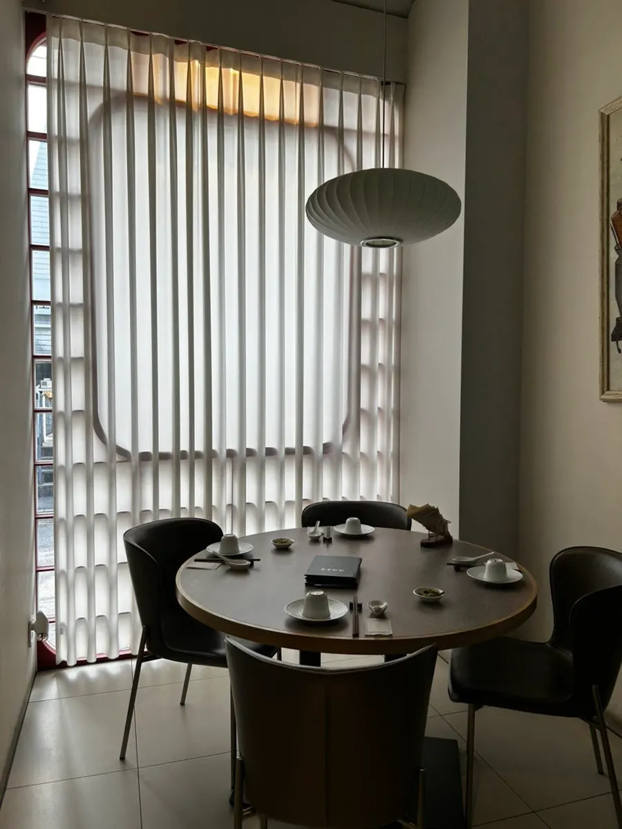 Interior details at Bobo Sikdang in Apgujeong