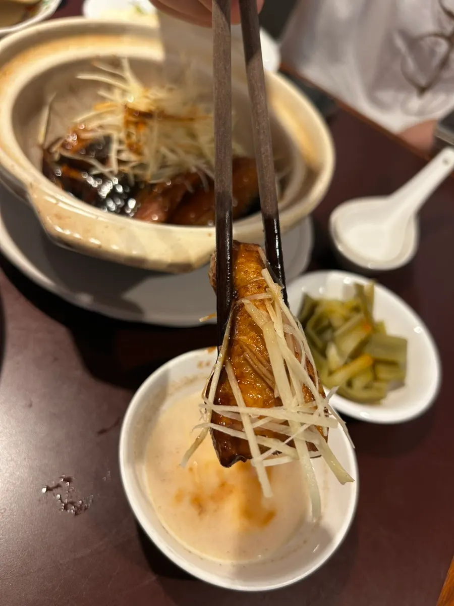 Chinese meal arranged in cute dishes