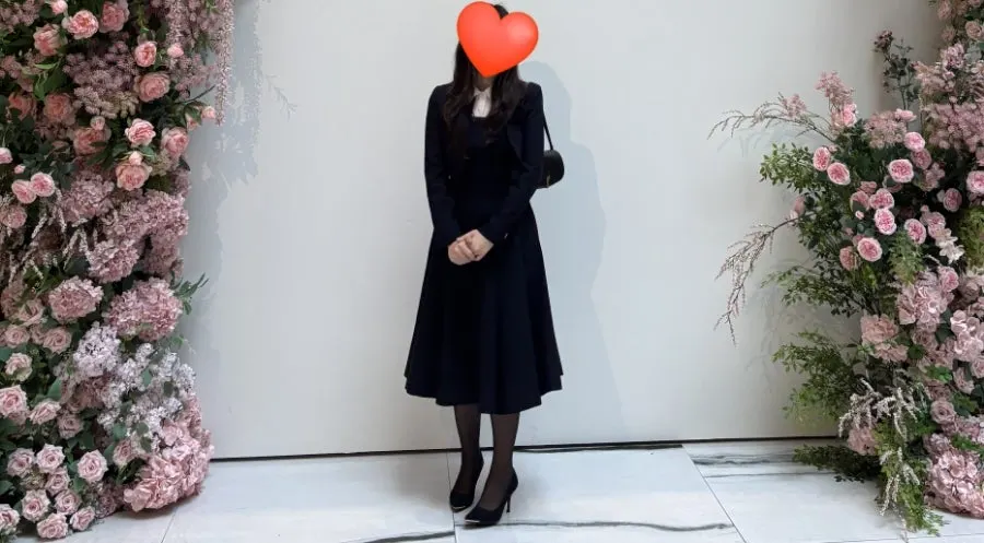 긴머리 길이를 유지하기 전 모습
