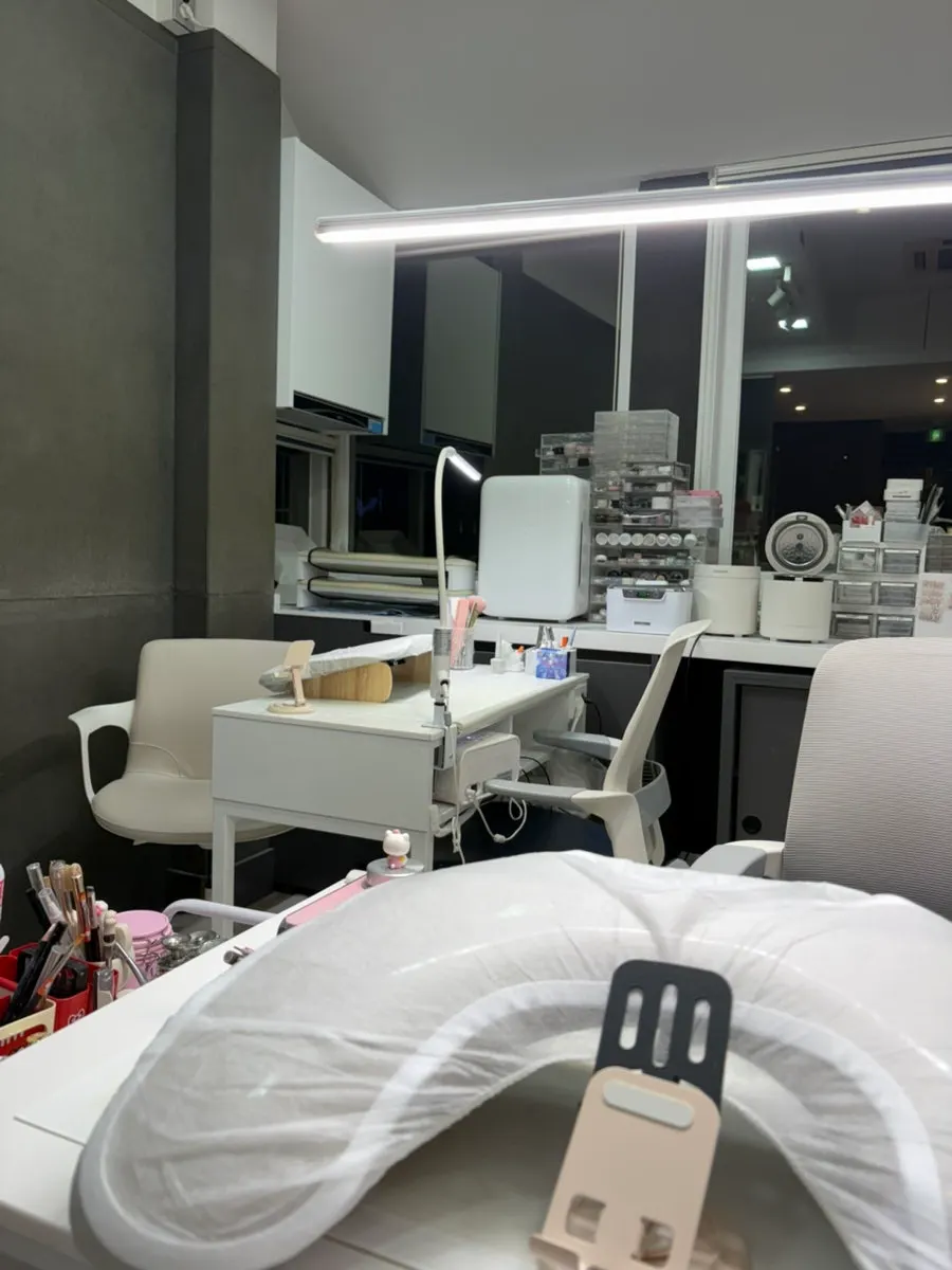 네일 아트 샘플 팁들