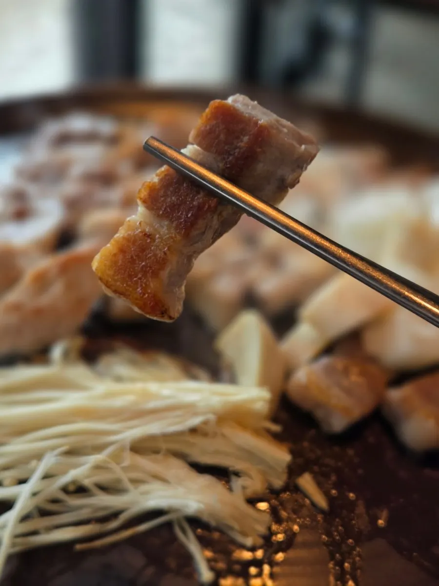Grilled pork cuts