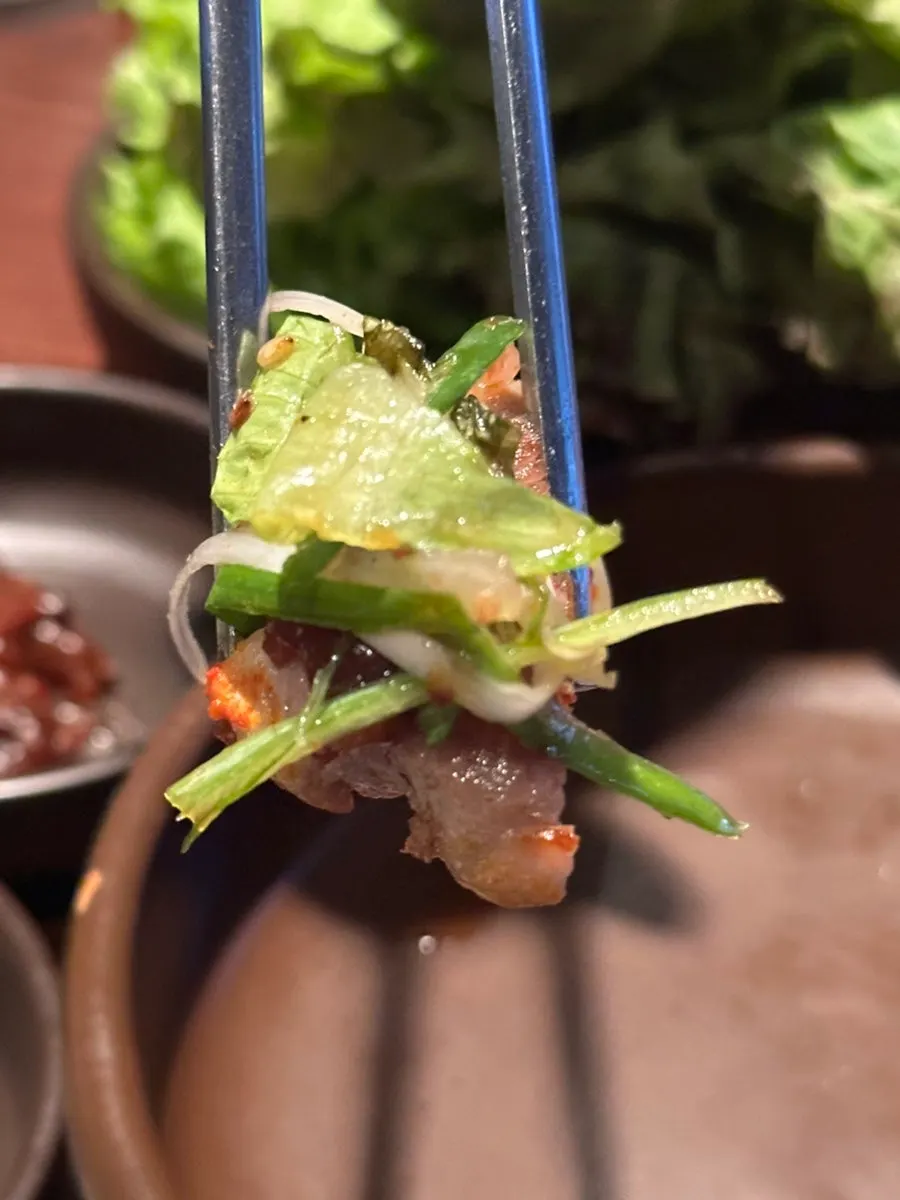 Side dishes served with meat