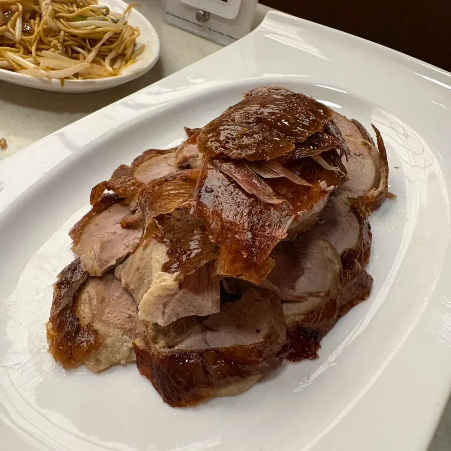 Half portion of Peking duck