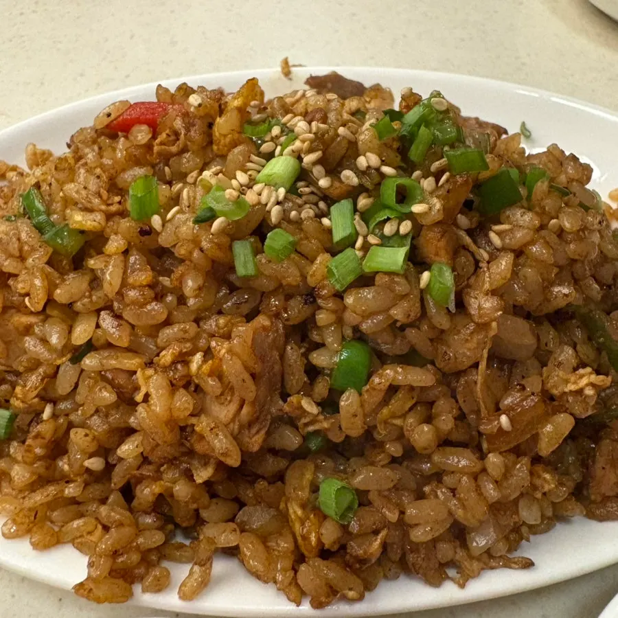 Duck fried rice available with a duck order
