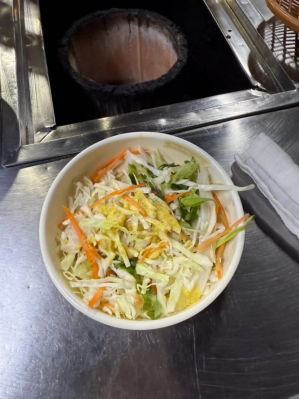 Seasoned bean sprouts pickled with green onion