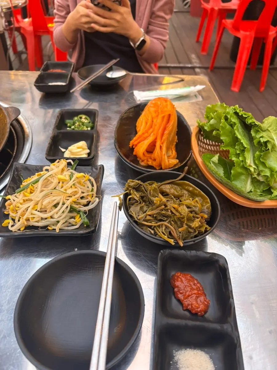 Chobeoljip's meat-focused menu board