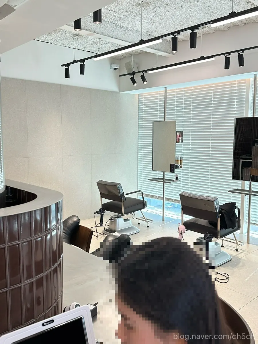 Interior decor details at Biorn Hair Apgujeong Rodeo