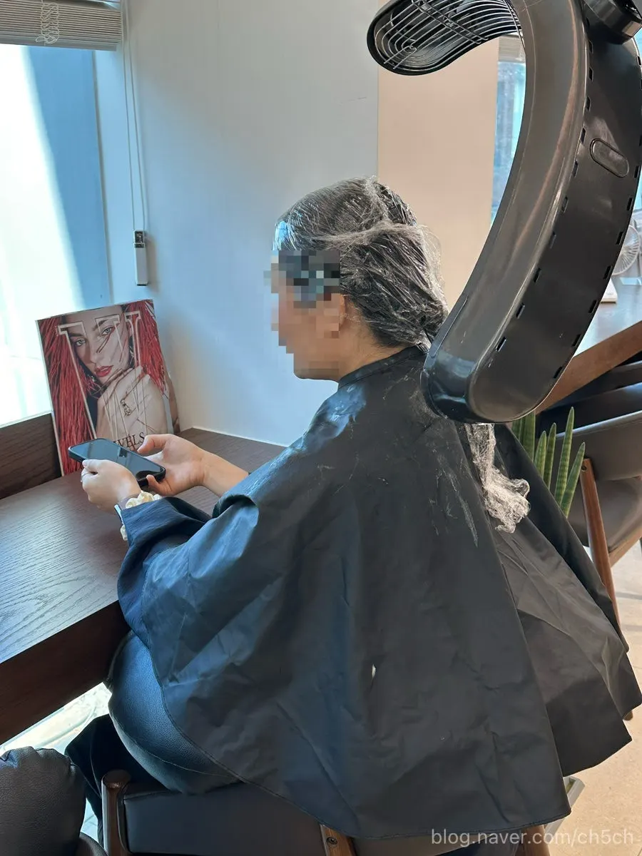 Layered cut in progress