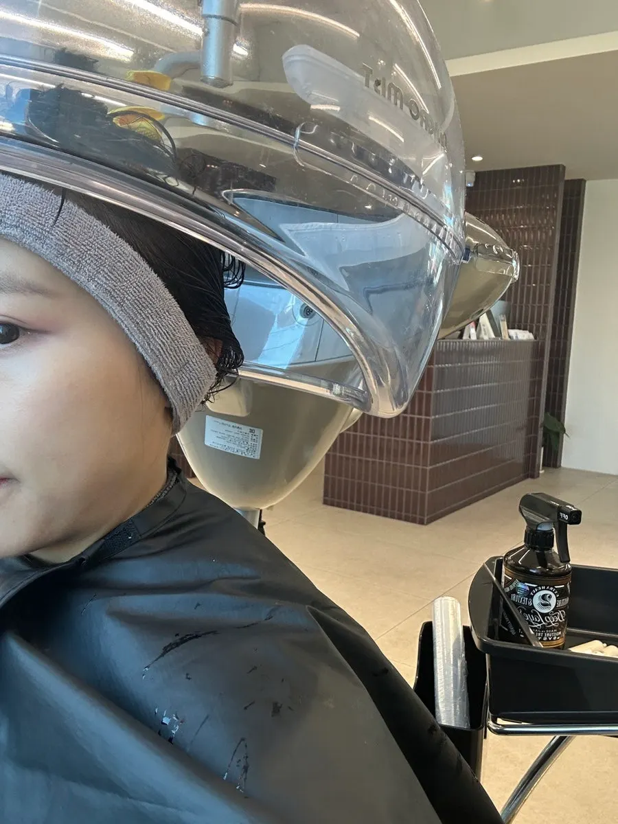 Step-by-step inner keratin clinic process