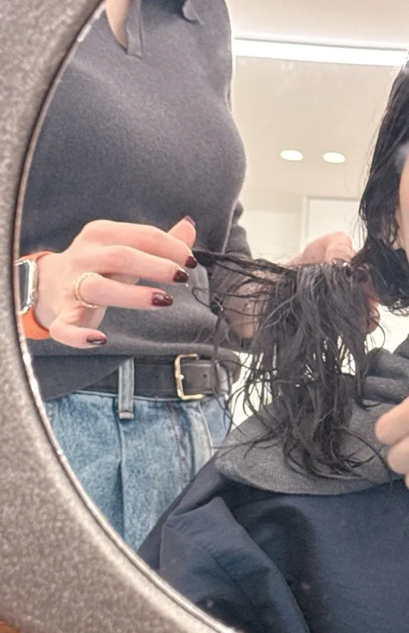 Deep-cleansing step removing residue from hair