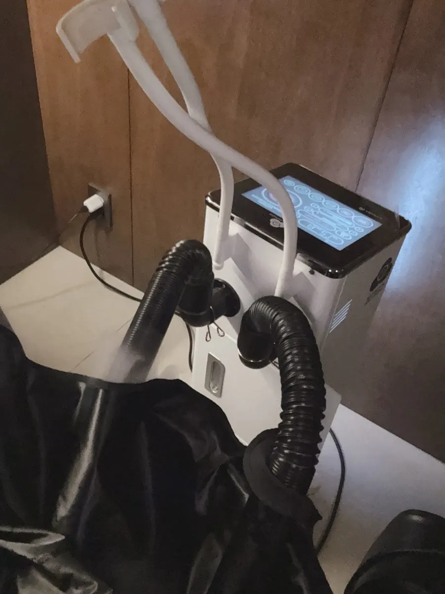 Spa room scalp care machine