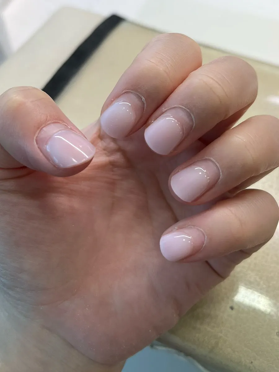 Bare nail condition before care