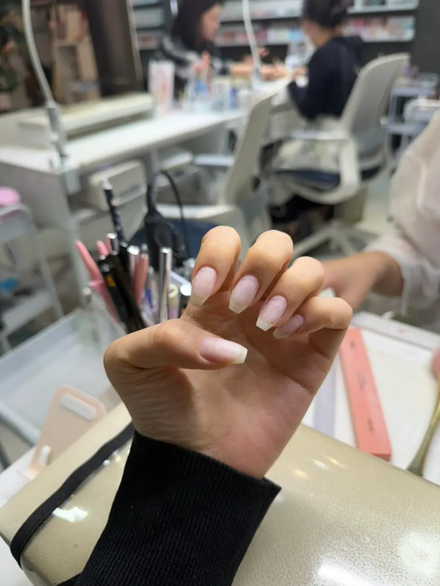Three burgundy shades being tested