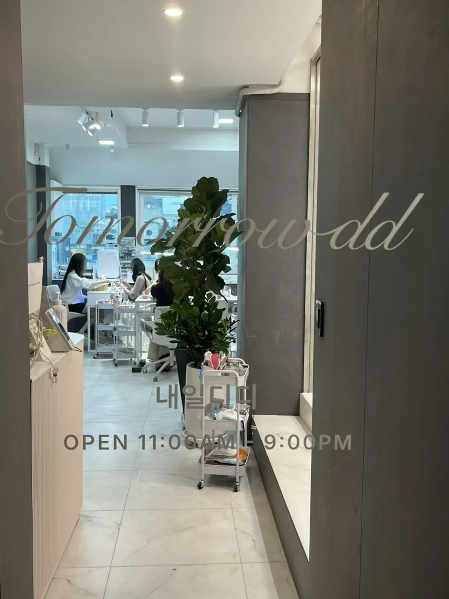 Visiting Naeil Didi, a nail salon near Apgujeong Rodeo