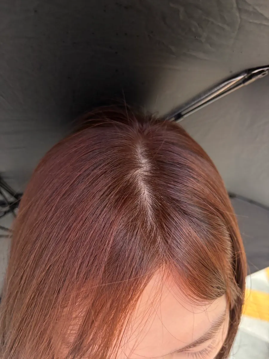 Final result of the Cooper Brown root touch-up
