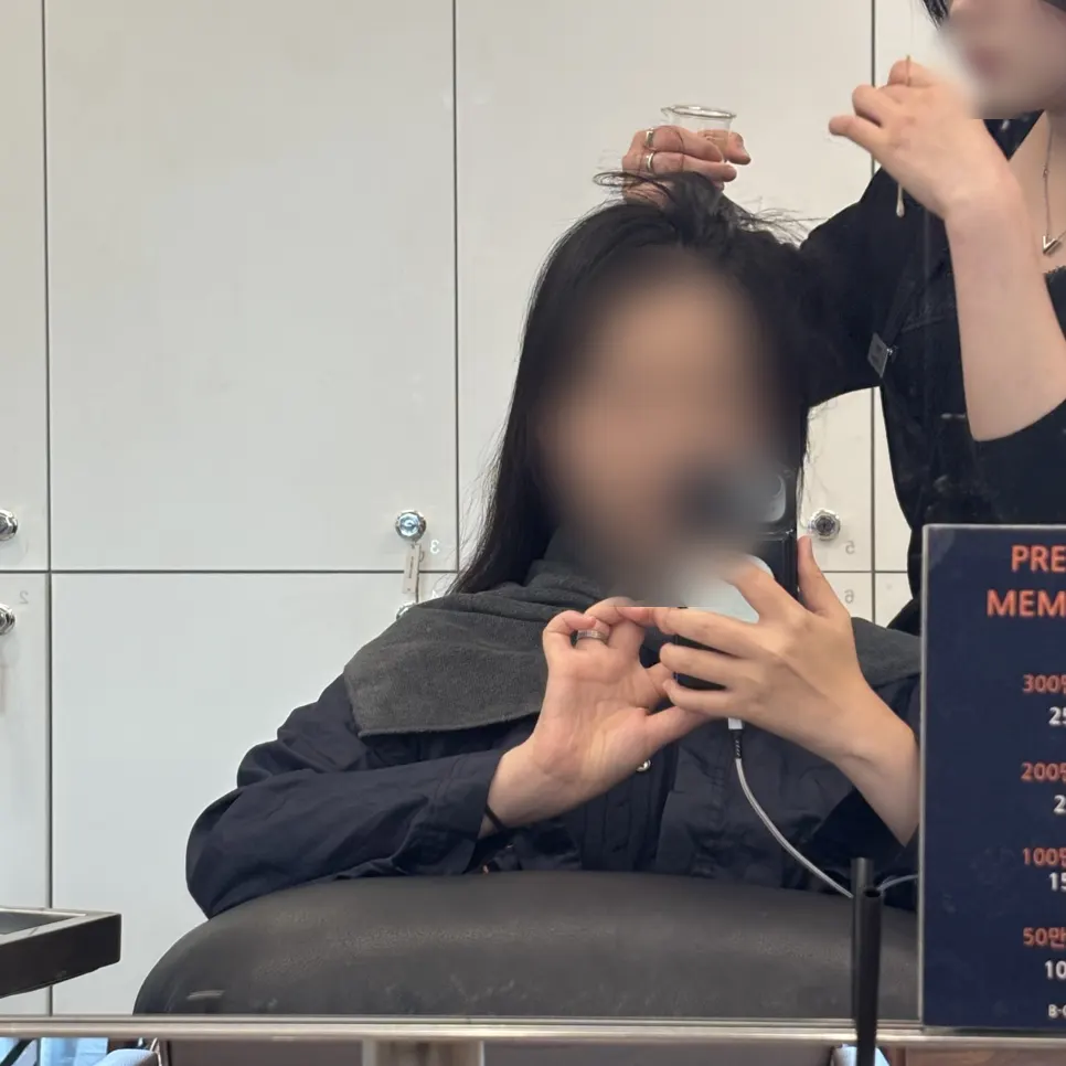 두피 전용 카메라로 진행한 두피 진단