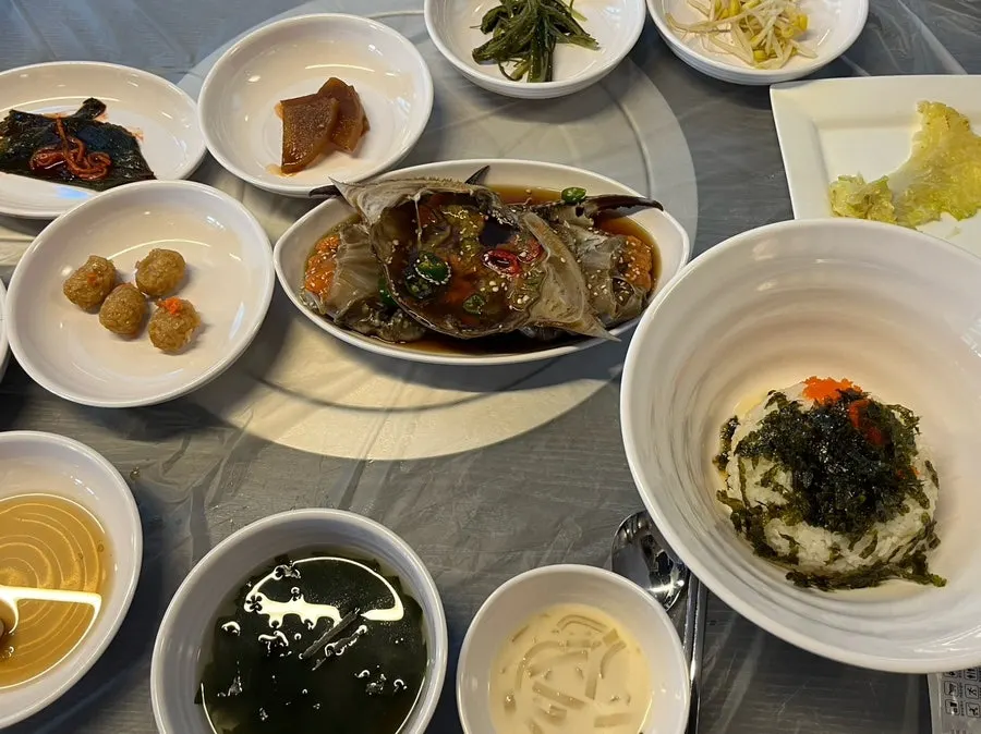 살이 실하게 든 간장게장