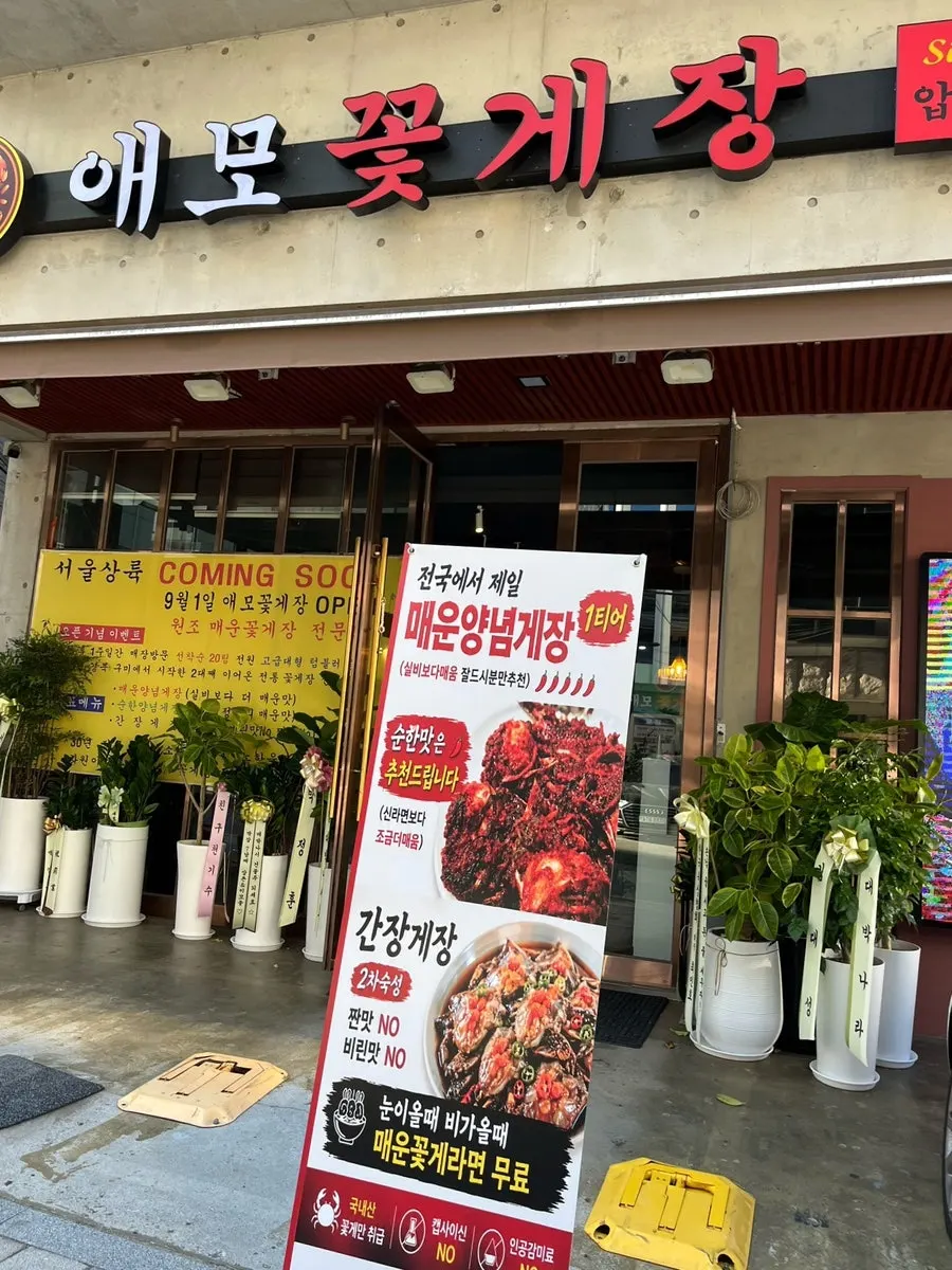 매운맛 양념게장 소개 안내