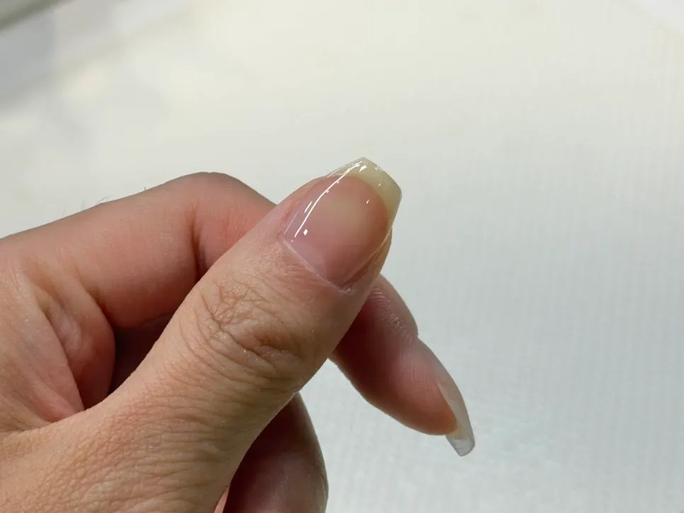 Curved-nail correction extension process
